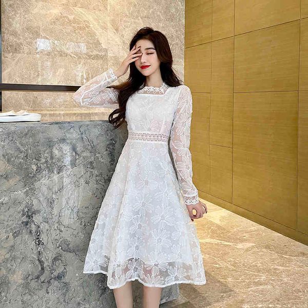 llzacoosh fashion women's office white elegant jacquard lace full sleeve square collar hollow out a line party dress 210514, Black;gray
llzacoosh fashion women's office white elegant jacquard lace full sleeve square collar hollow out a line party dress 210514, Black;gray