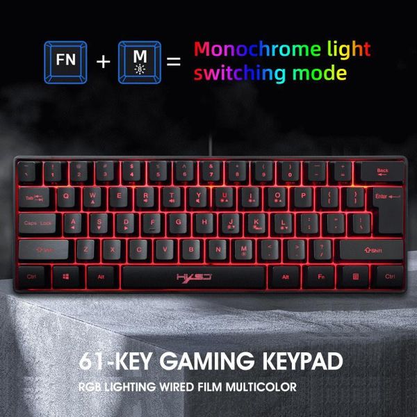 keyboards v700 usb backlight 61 keys gaming rgb keyboard for gamers with multiple shortcut key combinations computer tablet
keyboards v700 usb backlight 61 keys gaming rgb keyboard for gamers with multiple shortcut key combinations computer tablet