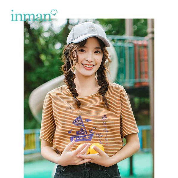 women's t-shirt t shirts summer o-neck literary print casual striped all matched slim short sleeve women t-shirt tt7y, White
women's t-shirt t shirts summer o-neck literary print casual striped all matched slim short sleeve women t-shirt tt7y, White