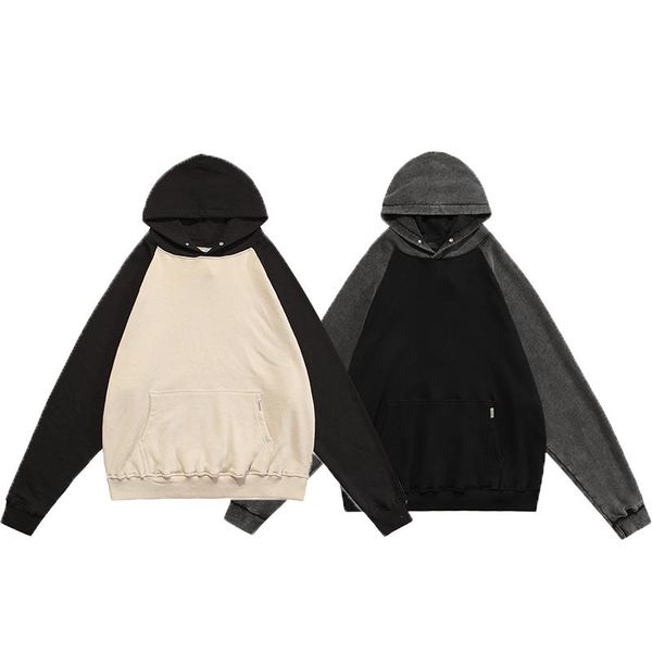 men's hoodies & sweatshirts autumn and winter represent high street hoodie men women harajuku mosaic color retro quality cotton pullove, Black
men's hoodies & sweatshirts autumn and winter represent high street hoodie men women harajuku mosaic color retro quality cotton pullove, Black