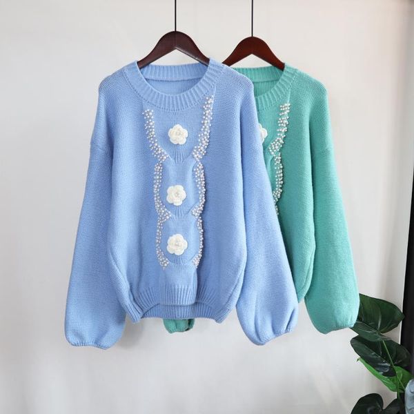women's sweaters gtgyff solid mint green pullovers for womens autumn winter round neck long sleeve beading knitted jumpers warm, White;black
women's sweaters gtgyff solid mint green pullovers for womens autumn winter round neck long sleeve beading knitted jumpers warm, White;black