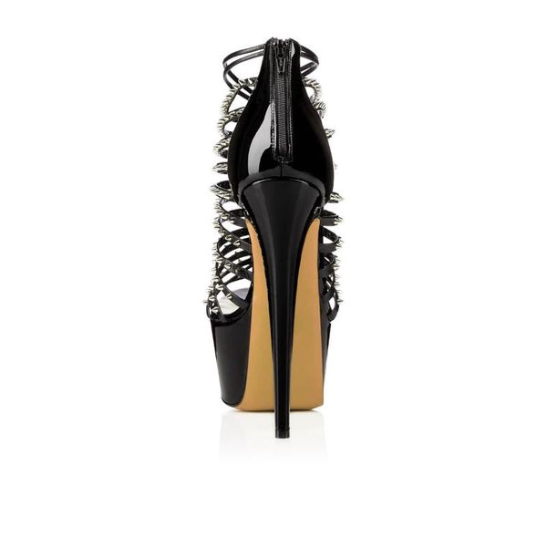 dress shoes 2021 summer roman fashion pure handmade women's rivet high heel waterproof platform, Black
dress shoes 2021 summer roman fashion pure handmade women's rivet high heel waterproof platform, Black