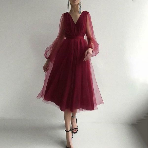 v-neck deep puff sleeve mesh women's party dress solid pink sashes young princess style translucent female loose dresses dh1223 casual, Black;gray
v-neck deep puff sleeve mesh women's party dress solid pink sashes young princess style translucent female loose dresses dh1223 casual, Black;gray
