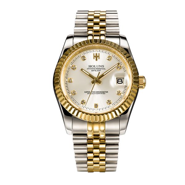 holuns mens watches brand luxury gold diamonds classic watches mens role automatic stainless steel wrist, Silver
holuns mens watches brand luxury gold diamonds classic watches mens role automatic stainless steel wrist, Silver