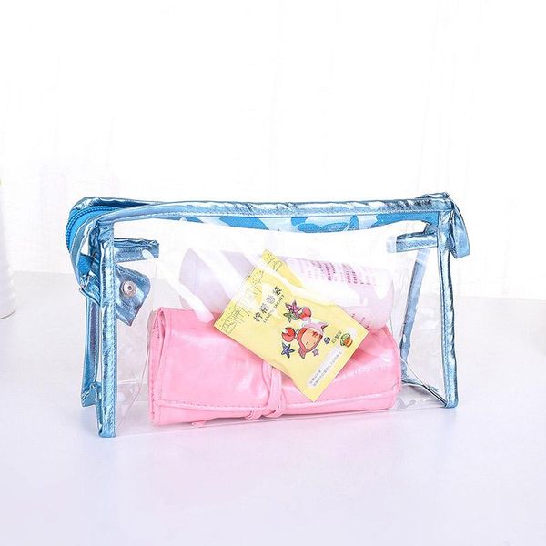 girl clear cosmetic bag pvc transparent makeup for women waterproof zipper beauty case travel toiletry bags & cases
girl clear cosmetic bag pvc transparent makeup for women waterproof zipper beauty case travel toiletry bags & cases