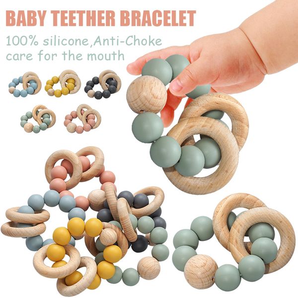 teething wood rattles toys baby nursing bracelets silicone teether baby teether bracelets nursing toys gift
teething wood rattles toys baby nursing bracelets silicone teether baby teether bracelets nursing toys gift
