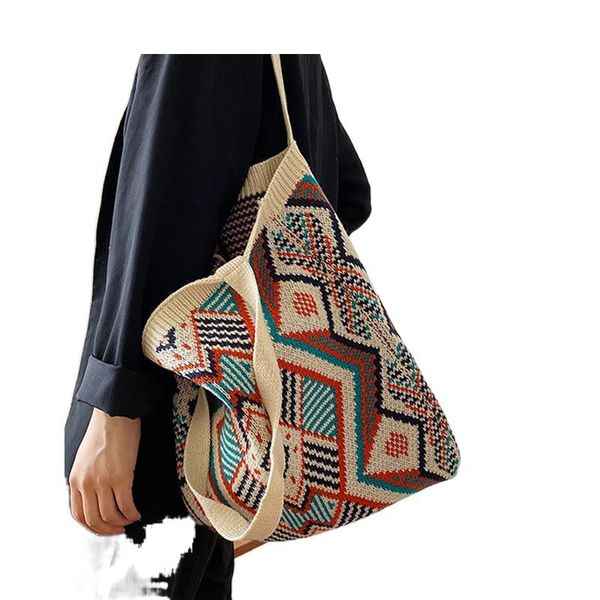 evening bags lady knitting handbag bohemian boho drawstring tote bag women woolen open soft handle 2021 female daily
evening bags lady knitting handbag bohemian boho drawstring tote bag women woolen open soft handle 2021 female daily