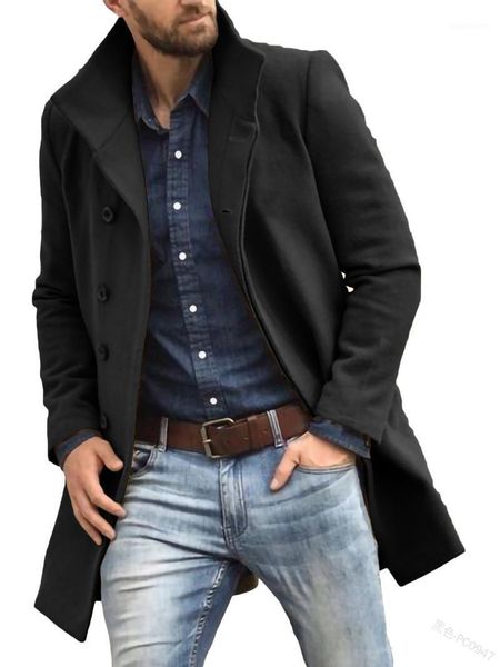 men's trench coats men trenchcoat 2021 fashion autumn long sleeve stand collar coat winter streetwear, Tan;black
men's trench coats men trenchcoat 2021 fashion autumn long sleeve stand collar coat winter streetwear, Tan;black