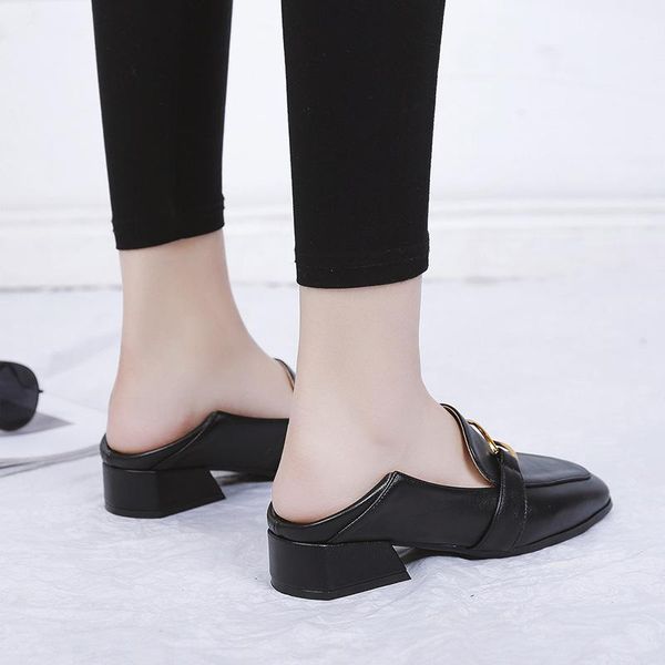 dress shoes fashion med basic pumps for women square heels slip-on ladies shallow solid female single, Black
dress shoes fashion med basic pumps for women square heels slip-on ladies shallow solid female single, Black