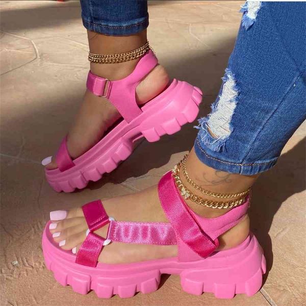 2021 new brand design womens fashion sandals peep toe comfy sports sandals shoes women sandalias mujer wedges platform sandals, Black
2021 new brand design womens fashion sandals peep toe comfy sports sandals shoes women sandalias mujer wedges platform sandals, Black