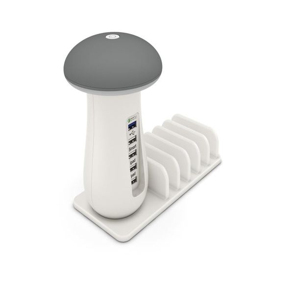 hubs mushroom deskmulti-charger dock 5 usb ports fast charging station hub standing multi splitter adapter for pc mobilephone
hubs mushroom deskmulti-charger dock 5 usb ports fast charging station hub standing multi splitter adapter for pc mobilephone