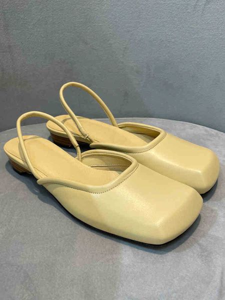 asigo's same cream yellow half slipper full leather low heel comfortable 21 new solid elastic back strap, Black
asigo's same cream yellow half slipper full leather low heel comfortable 21 new solid elastic back strap, Black