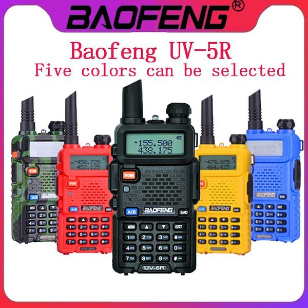 baofeng uv-5r walkie talkie professional cb radio station uv 5r transceiver 5w vhf uhf portable uv5r hunting ham
baofeng uv-5r walkie talkie professional cb radio station uv 5r transceiver 5w vhf uhf portable uv5r hunting ham