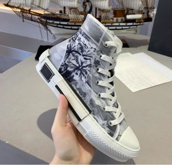 quality b22 b23 casual shoes women men high low sneakers oblique trainers embroidery printed alphabet canvas shoe with box size 35-46, Black
quality b22 b23 casual shoes women men high low sneakers oblique trainers embroidery printed alphabet canvas shoe with box size 35-46, Black