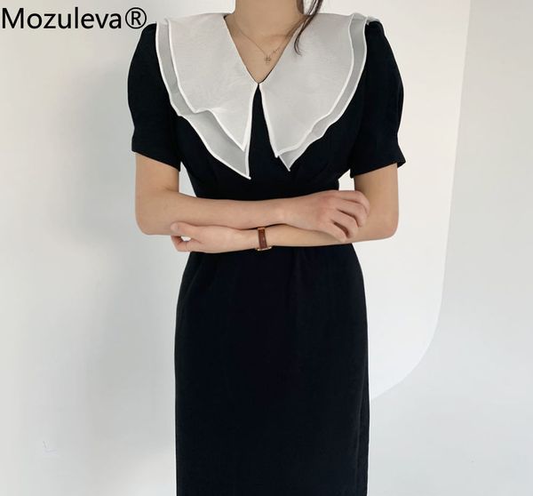 organza lapel summer dress female ol elegant vintage short sleeve slim office black party es vestidos 210427, Black;gray
organza lapel summer dress female ol elegant vintage short sleeve slim office black party es vestidos 210427, Black;gray