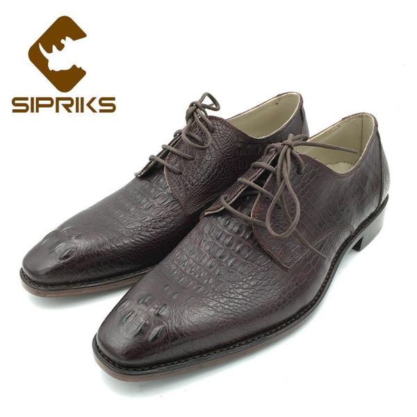 dress shoes sipriks italian handmade mens goodyear welted crocodile skin leather wine red outsole gents suits, Black
dress shoes sipriks italian handmade mens goodyear welted crocodile skin leather wine red outsole gents suits, Black
