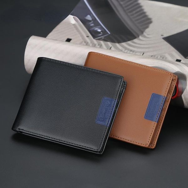 wallets men's short wallet korean version of the horizontal multi-card position open simple soft leather thin, Red;black
wallets men's short wallet korean version of the horizontal multi-card position open simple soft leather thin, Red;black