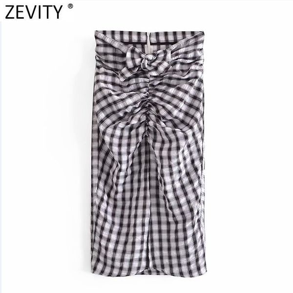 zevity women vintage plaid print bow knotted design split slim skirt faldas mujer femme back zipper chic midi vestido qun762 210419, Black
zevity women vintage plaid print bow knotted design split slim skirt faldas mujer femme back zipper chic midi vestido qun762 210419, Black