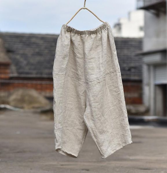 women's pants & capris fairynatural women elastic waist wide leg plus size 2021 summer retro loose female embroidered linen trousers so, Black;white
women's pants & capris fairynatural women elastic waist wide leg plus size 2021 summer retro loose female embroidered linen trousers so, Black;white