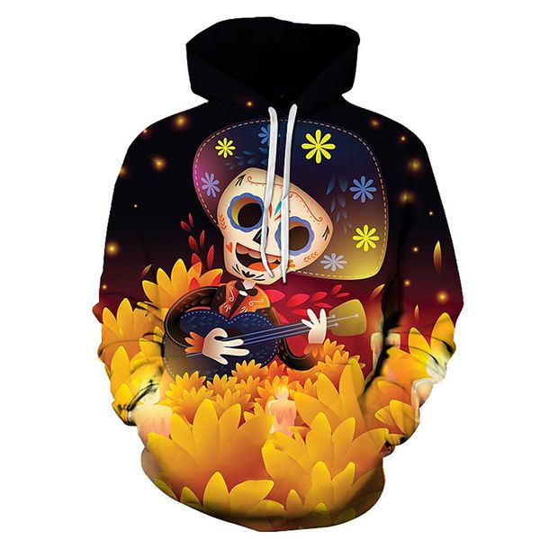 halloween printed colorful skull pattern men's 3d printed hoodie visual impact party punk goth round neck sweatshirt hoodie, Black
halloween printed colorful skull pattern men's 3d printed hoodie visual impact party punk goth round neck sweatshirt hoodie, Black