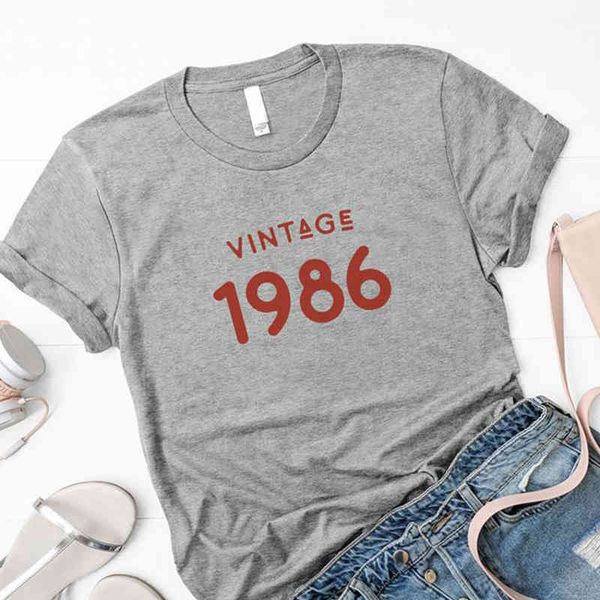 women's t-shirt vintage graphic t-shirt for birthday party, 35th generation, summer, 1986, large size, female, fashion clothes, 80s, dr, White
women's t-shirt vintage graphic t-shirt for birthday party, 35th generation, summer, 1986, large size, female, fashion clothes, 80s, dr, White