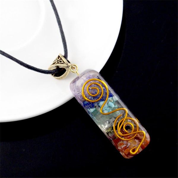 pendant necklaces fashion women men drop necklace 7 chakras crystals stones and resin wood energy orgonite hex chakra, Silver
pendant necklaces fashion women men drop necklace 7 chakras crystals stones and resin wood energy orgonite hex chakra, Silver