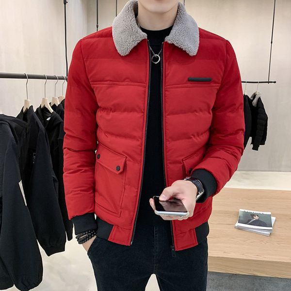 men's wool collar thick cotton et, m-4xl coat, korean version, autumn and winter fashion, new in 2021, Black
men's wool collar thick cotton et, m-4xl coat, korean version, autumn and winter fashion, new in 2021, Black