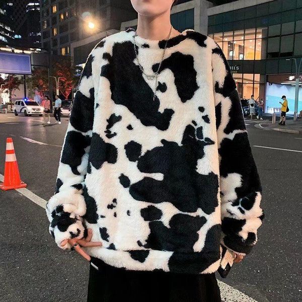 women's hoodies & sweatshirts neploha 2021 double sided plush loose comfortable casual brindle female sweatshirt couple round neck pull, Black
women's hoodies & sweatshirts neploha 2021 double sided plush loose comfortable casual brindle female sweatshirt couple round neck pull, Black