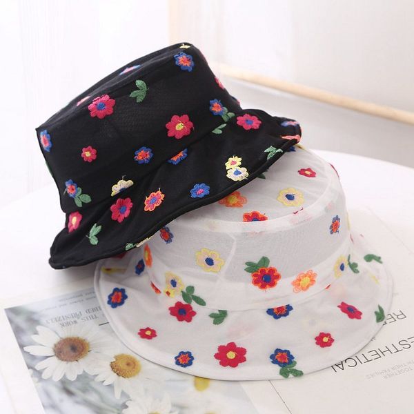 girl summer little fresh flower cover face fisherman fashion mesh breathable sunscreen basin hat
girl summer little fresh flower cover face fisherman fashion mesh breathable sunscreen basin hat