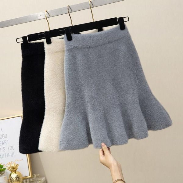 winter slim sable knitting mink womens skirt cashmere warm short customized free, Black
winter slim sable knitting mink womens skirt cashmere warm short customized free, Black