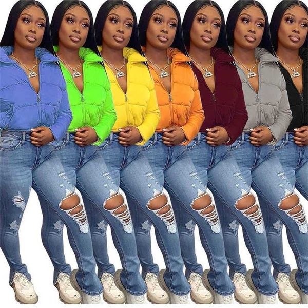plus size crop puffer jacket for women winter clothes warm parka fashion short outwear long sleeve zip thick down bubble coats 211014, Black;brown
plus size crop puffer jacket for women winter clothes warm parka fashion short outwear long sleeve zip thick down bubble coats 211014, Black;brown