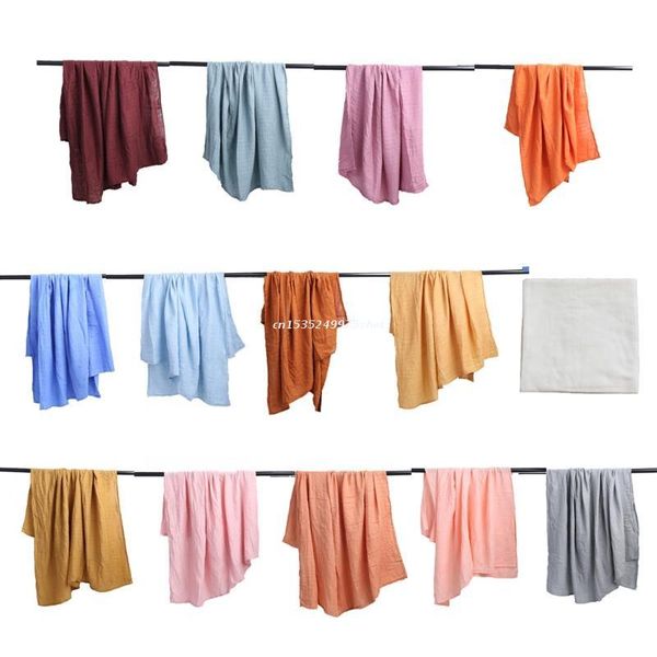 blankets & swaddling 120x120cm bamboo blanket swaddle baby muslin solid plain color cotton born infant dropship
blankets & swaddling 120x120cm bamboo blanket swaddle baby muslin solid plain color cotton born infant dropship