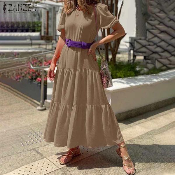 casual dresses plus size zanzea fashion women short sleeve ruffles maxi long dress summer solid holiday sundress party vestidos robe femme 5, Black;gray
casual dresses plus size zanzea fashion women short sleeve ruffles maxi long dress summer solid holiday sundress party vestidos robe femme 5, Black;gray