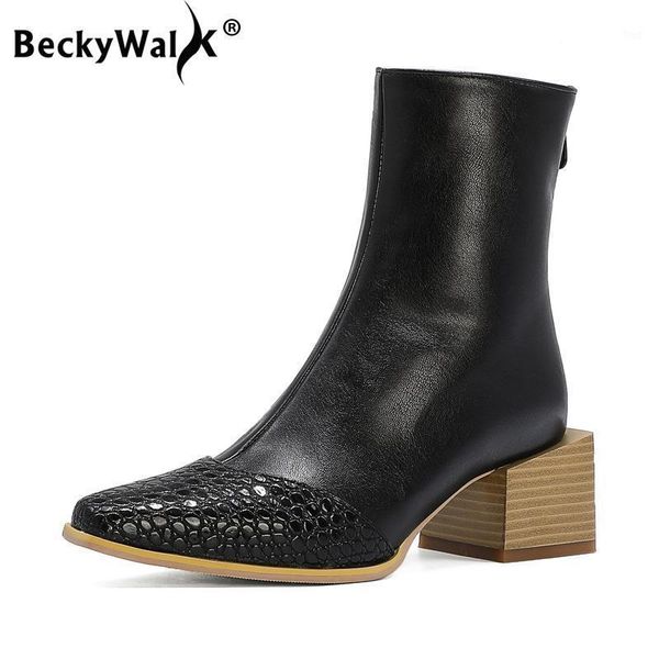 boots plush size 44 45 women ankle square heels ladies shoes woman autumn winter patchwork leather for wsh36921 kvzh, Black
boots plush size 44 45 women ankle square heels ladies shoes woman autumn winter patchwork leather for wsh36921 kvzh, Black