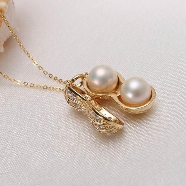 women pearls peanut necklace creative gold silver choker chic jewelry gift elegant blouse sweater accessories pendant necklaces
women pearls peanut necklace creative gold silver choker chic jewelry gift elegant blouse sweater accessories pendant necklaces