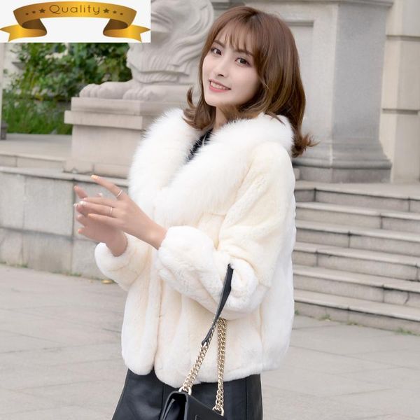 women's fur & faux natural jacket 2021 winter coat women collar short real casaco feminino inverno pt1110831 kj4113, Black
women's fur & faux natural jacket 2021 winter coat women collar short real casaco feminino inverno pt1110831 kj4113, Black