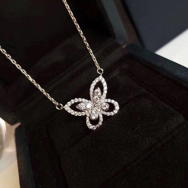 chains 2021 luxury jewelry for women 925 sterling butterfly rhinestone pendant necklace as gift, Silver
chains 2021 luxury jewelry for women 925 sterling butterfly rhinestone pendant necklace as gift, Silver