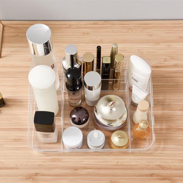 bathroom storage & organization transparent cosmetic organizer plastic deskmakeup holder for beauty supplies cosmetics lipsticks contain
bathroom storage & organization transparent cosmetic organizer plastic deskmakeup holder for beauty supplies cosmetics lipsticks contain