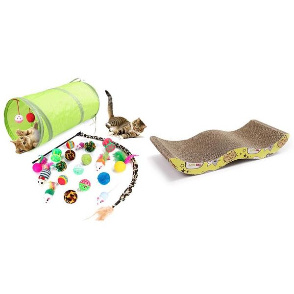 cat toys 1x pet kitten scratch scratcher pad seize catch board mat catnip bed m shape & 21pcs little shop mini toy
cat toys 1x pet kitten scratch scratcher pad seize catch board mat catnip bed m shape & 21pcs little shop mini toy