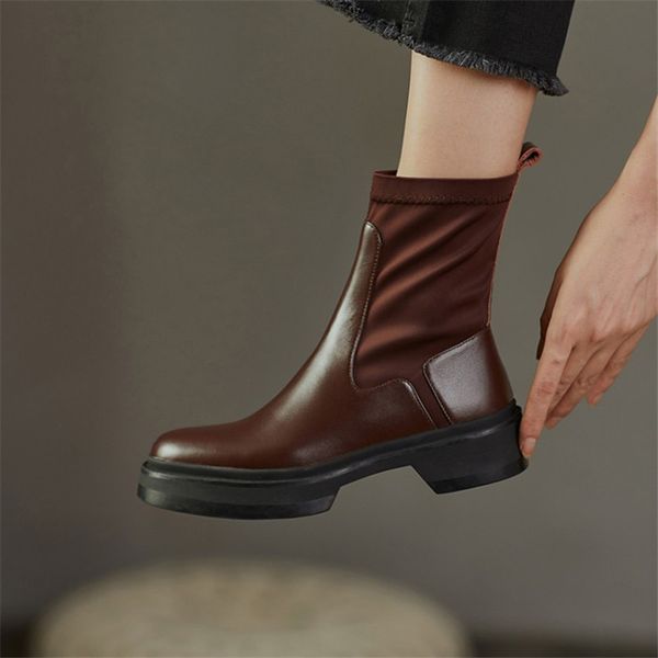 winter women boots genuine leather splicing stretch fabric boots round toe flat with large size 34-43 and item no. k80-1 210507, Black
winter women boots genuine leather splicing stretch fabric boots round toe flat with large size 34-43 and item no. k80-1 210507, Black