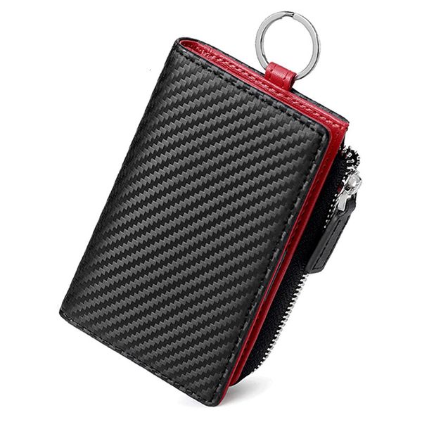 key packet waist hanging carbon fiber pattern key bag japanese leather multi function coin, Red;blue
key packet waist hanging carbon fiber pattern key bag japanese leather multi function coin, Red;blue
