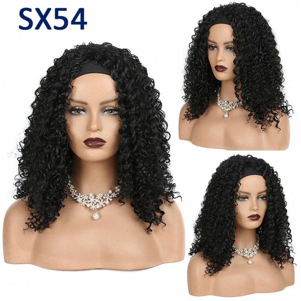 synthetic wigs headband afro kinky curly cosplay wig with head band for women african american hair 18 inch natural black color
synthetic wigs headband afro kinky curly cosplay wig with head band for women african american hair 18 inch natural black color