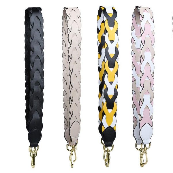 bag parts & accessories 90cm braided color wide shoulder strap fashion trend contrast women's chain with belt single for handbag, Black
bag parts & accessories 90cm braided color wide shoulder strap fashion trend contrast women's chain with belt single for handbag, Black