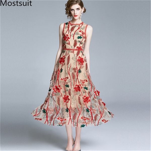 runway vintage floral embroidered long maxi dress women sleeveless o-neck elegant dresses beach holiday party vestido mujer 210513, Black;gray
runway vintage floral embroidered long maxi dress women sleeveless o-neck elegant dresses beach holiday party vestido mujer 210513, Black;gray