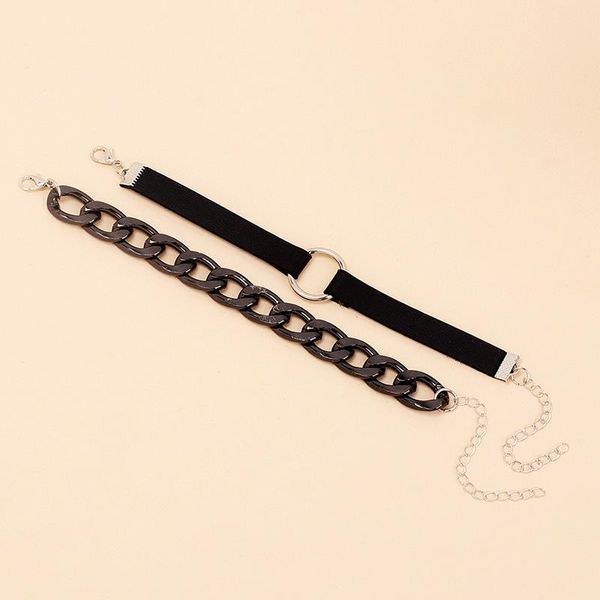 link, chain creative gothic bracelet for women 2021 fashion simple lolita dark wind hollow jewelry gifts wholesale, Black
link, chain creative gothic bracelet for women 2021 fashion simple lolita dark wind hollow jewelry gifts wholesale, Black
