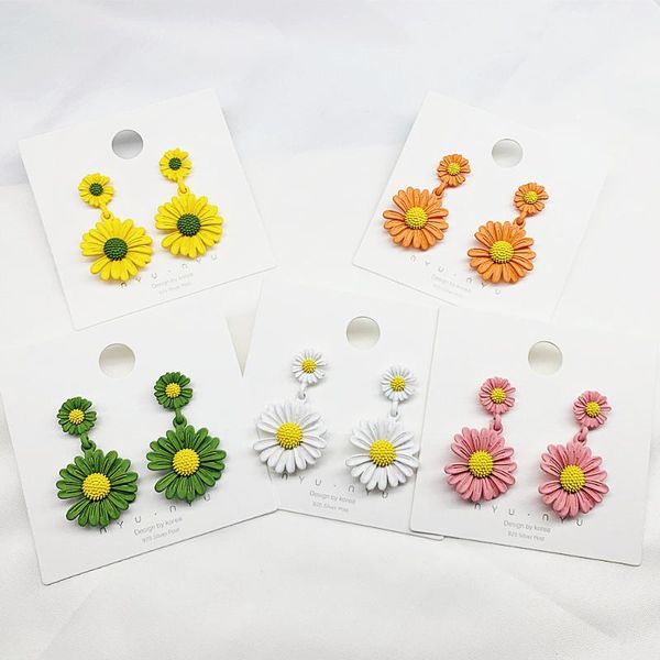 boho fashion big flower earrings unique design elegant colorful daisy for women engagement jewelry stud, Golden;silver
boho fashion big flower earrings unique design elegant colorful daisy for women engagement jewelry stud, Golden;silver