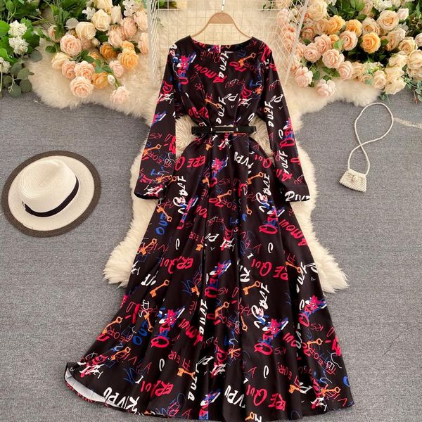 casual dresses ins irregular letter printed dress women fashion round neck slim long sleeve elegant clothes vestidos q368, Black;gray
casual dresses ins irregular letter printed dress women fashion round neck slim long sleeve elegant clothes vestidos q368, Black;gray