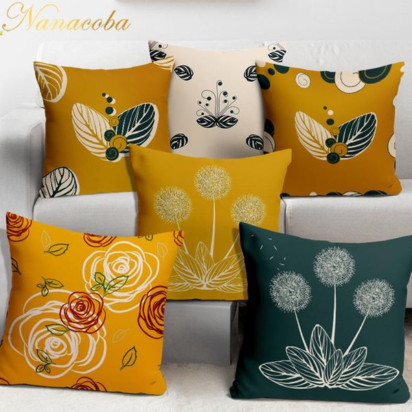 cushion/decorative pillow 45x45 case cartoon dandelion abstract plant leaf printed yellow green throw pillowcase decorative cushion cover fo
cushion/decorative pillow 45x45 case cartoon dandelion abstract plant leaf printed yellow green throw pillowcase decorative cushion cover fo