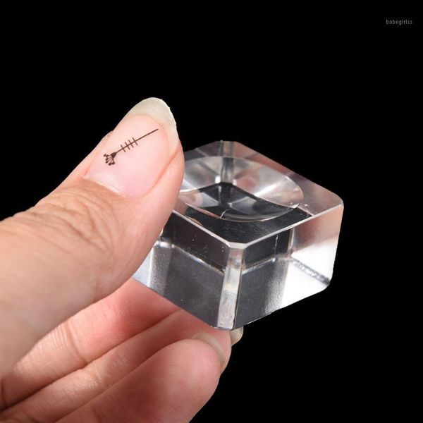 dia 25/30mm crystal false eyelash stand glue glass lashes holder extension square pallet transparent color1
dia 25/30mm crystal false eyelash stand glue glass lashes holder extension square pallet transparent color1