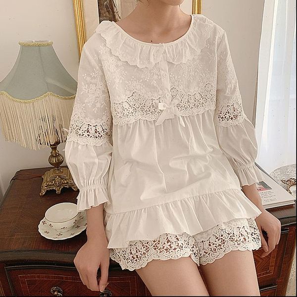 summer lolita flower embroidery womens sleepwears pajama sets shorts.vintage girls pyjamas set.victorian sleepwear loungewear, Black;red
summer lolita flower embroidery womens sleepwears pajama sets shorts.vintage girls pyjamas set.victorian sleepwear loungewear, Black;red